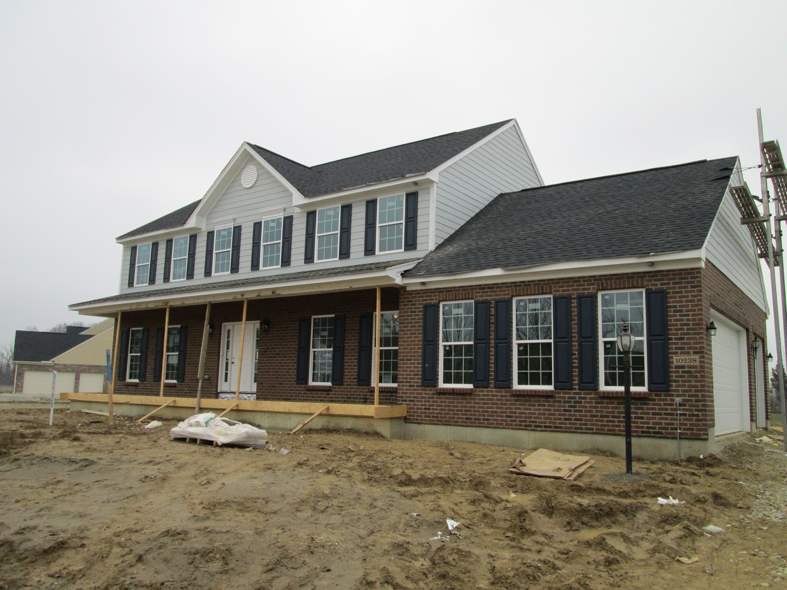 Building Our Ryan Homes Yorkshire Siding is Done!